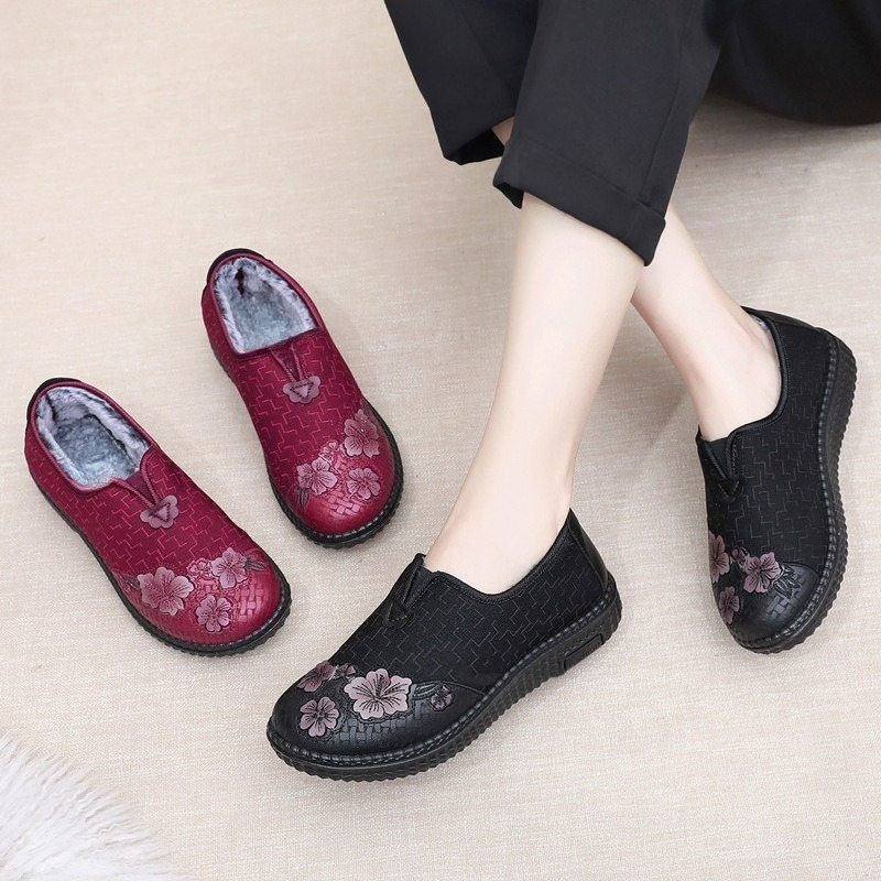 Women Winter Plush Lined Slip‑ - đánh giá và giá Embroidery Online
