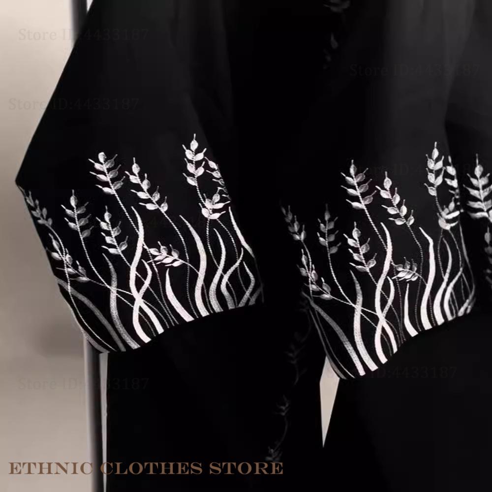 Muslim Women Dress Elegant Bla - đánh giá và giá Embroidery Kebaya